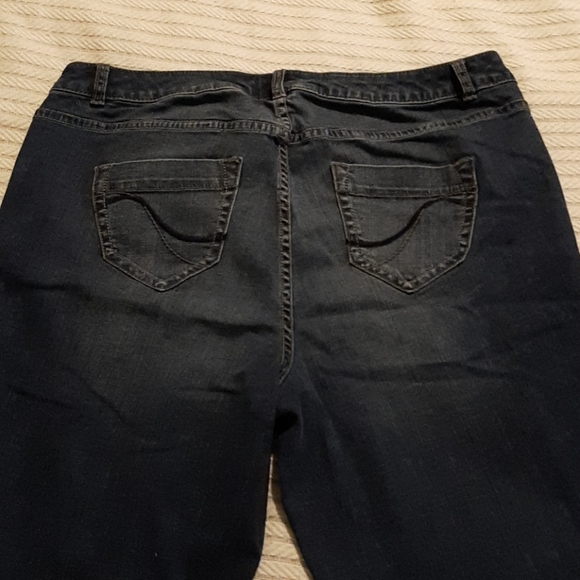 Lane bryant bootcut genius fit jeans size 16 - Picture 2 of 3
